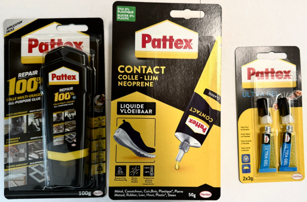 44 Mixboxen Pattex19 teilig (836 Teile)